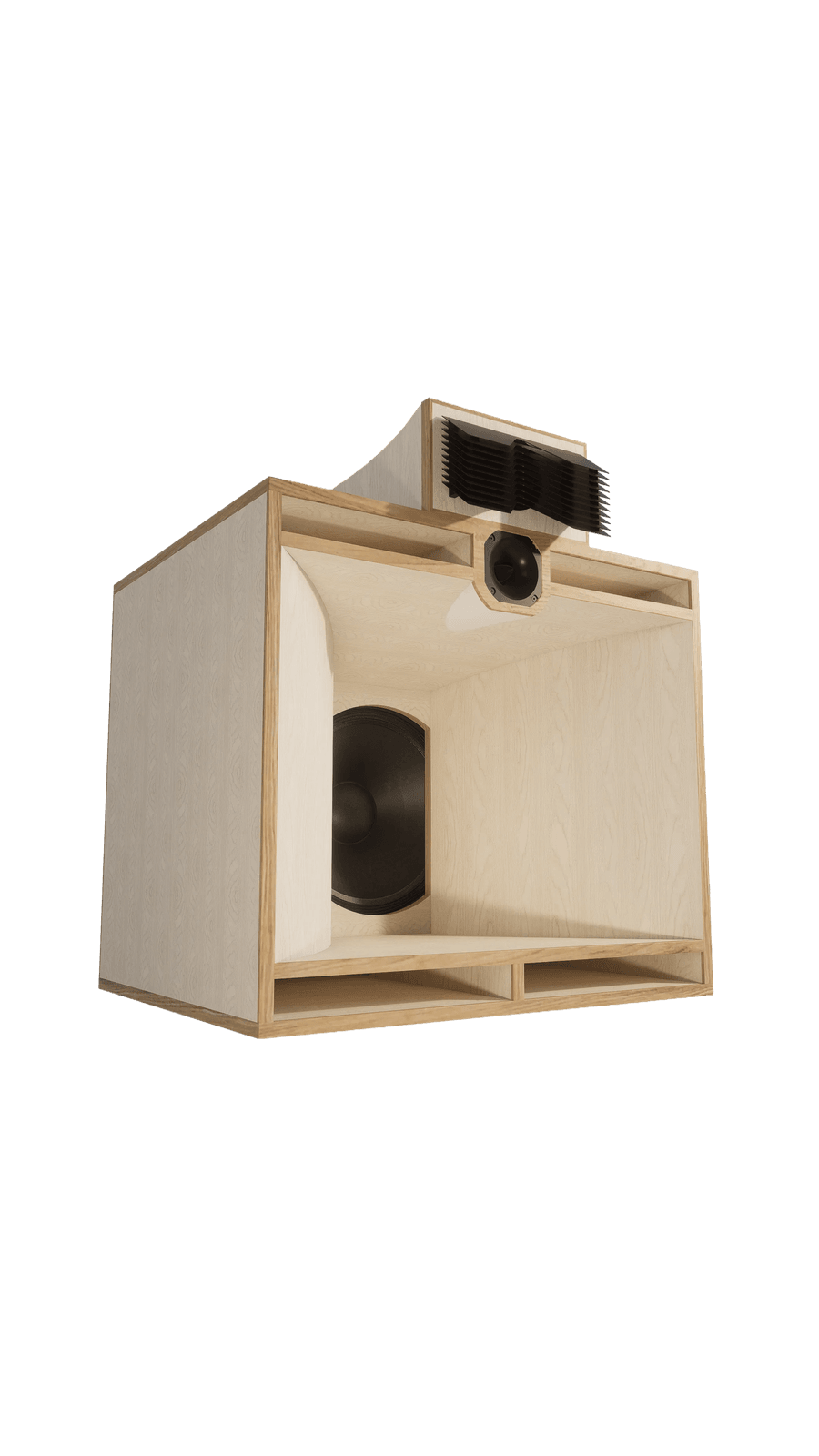 SA3 loudspeaker, three-quarter view from the left